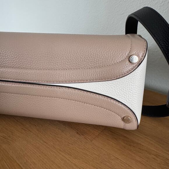 Kate Spade Knott Colorblocked Commuter Bag Kraft Paper Multi - Picture 10 of 11